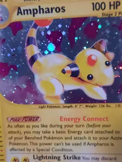 Ampharos 2/165 Expedition Base Set (NM) Holo Pokemon Card - Image 3