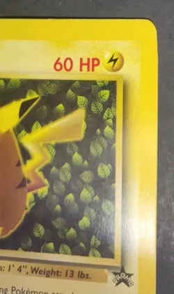 WOTC Black Star Promotional Pokemon Card Pikachu #1 - Image 3