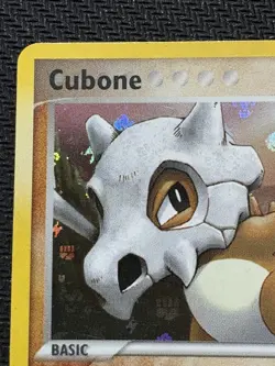 Pokemon TCG Cubone EX Team Rocket Returns Reverse Holo Stamped 51/109 2004 Card - Image 2