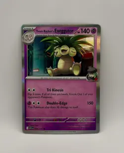 Team Rocket's Exeggutor Holo Pokemon Ascended Heroes 078/217 TCG Card - Image 1