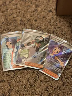 Pokemon Full Art Trainer Lot (3 Cards) - Image 1