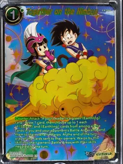 Together on the Nimbus BT28-074 SPR Prismatic Clash Dragon Ball Super Card EN - Image 1
