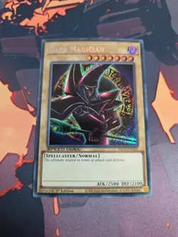 Yu-Gi-Oh TCG Card Dark Magician - SBC1-ENG01 - Secret Rare 1st Edition - NM - Image 1