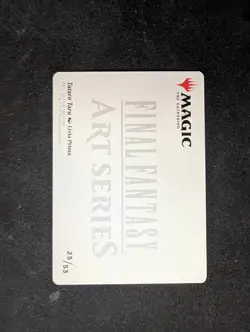 MTG Tataru Taru Art Card (Gold-Stamped Signature)Art Series: FINAL FANTASY 25/53 - Image 2