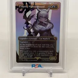 MTG Final Fantasy Borderless Foil Card #0207 Y'shtola Night's Blessed PSA 10! - Image 2