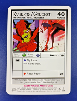 Kyurene / Garoben #5 - Premier Unlimited, Sailor Moon CCG card (2000 Dart) TCG - Image 1