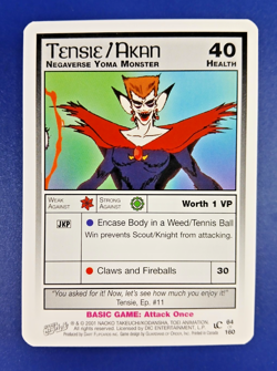 Tensie / Akan #64 - Premier Unlimited, Sailor Moon CCG card (2000 Dart) Base TCG - Image 1