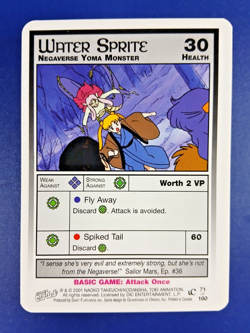 Water Sprite #71 - Premier Unlimited, Sailor Moon CCG card (2000 Dart) Base TCG - Image 1