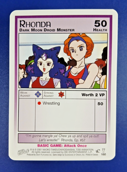 Rhonda #77 - Premier Unlimited, Sailor Moon CCG card (2000 Dart) Base TCG - Image 1
