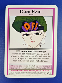 Dark Fruit #91 - Premier Unlimited, Sailor Moon CCG card (2000 Dart) Base TCG - Image 1
