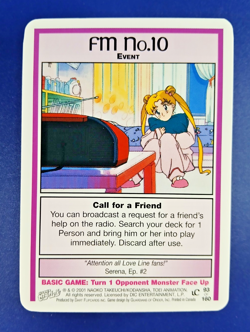 FM No 10 #93 - Premier Unlimited, Sailor Moon CCG card (2000 Dart Base TCG radio - Image 1