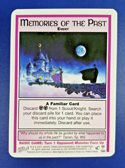 Memories of the Past #98 - Premier Unlimited, Sailor Moon CCG card (2000 Dart) - Image 1