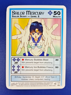 Sailor Mercury lvl 2 #115 - Premier Unlimited, Sailor Moon CCG card (2000 Dart) - Image 1