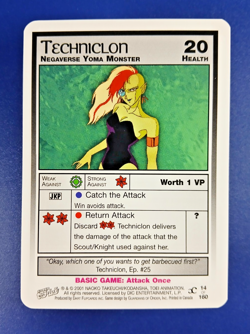 Techniclon #14 - Premier Unlimited, Sailor Moon CCG card (2000 Dart) Base TCG - Image 1