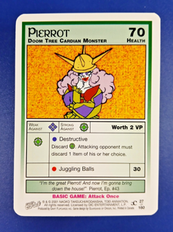 Pierrot #27 - Premier Unlimited, Sailor Moon CCG card (2000 Dart) Base TCG - Image 1