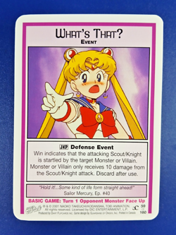 What's ThatU #59 - Premier Unlimited, Sailor Moon CCG card (2000 Dart) Base TCG - Image 1