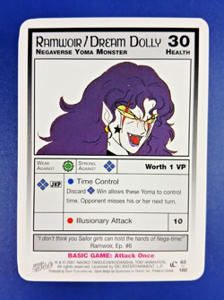 Ramwoir / Dream Dolly #63 - Premier Unlimited, Sailor Moon CCG card (2000 Dart) - Image 1