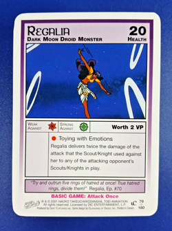 Regalia #79 - Premier Unlimited, Sailor Moon CCG card (2000 Dart) Base TCG - Image 1