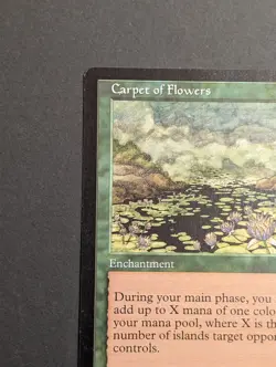 MTG Card - 1x Carpet of Flowers - Urza's Saga - NM Vintage - Magic The Gathering - Image 5