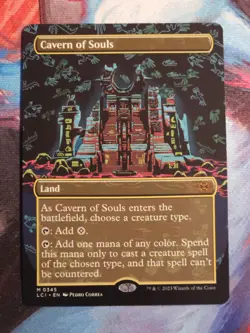 Cavern of Souls (0345) (Borderless) The Lost Caverns of Ixalan Regular - Image 1