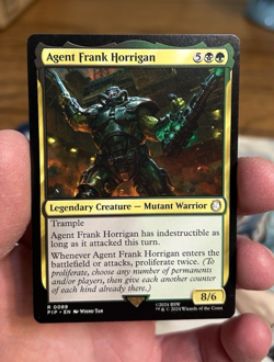 Agent Frank Horrigan - NM/M - Fallout - MtG - Image 1