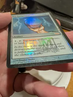 Magic: The Gathering Icy Manipulator Foil FNM Promos Artifact Promo 12/12 - Image 4