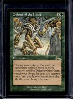 1999 Magic MTG Urza's Legacy Defense of Heart #100 - Image 1