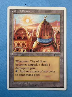 MTG Chronicles Edition, City of Brass! 1994 Vintage Magic! - Image 1