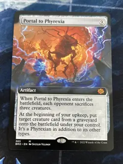 Portal to Phyrexia (Extended Art) The Brothers' War Regular NM-M Unplayed 365 - Image 1