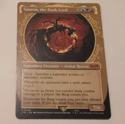 Magic: The Gathering Sauron, the Dark Lord Showcase Mythic Creature 329 - Image 1