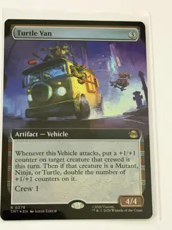 Turtle Van Extended Art Teenage Mutant Ninja Turtles Foil 278 - Image 1