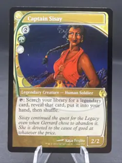 Captain Sisay (Future Sight) NM Foil Mystery Booster 2 MtG #256 - Image 1