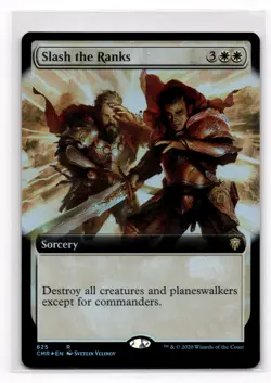 MTG FOIL Slash the Ranks Extended Art - Commander Legends #625 - Image 1