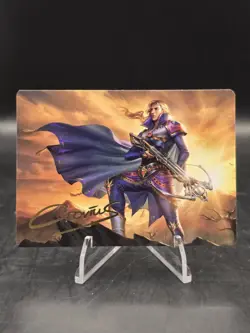 Gold Signature Edgar, Master Machinist 27/53 Final Fantasy Art Series MTG NM - Image 1