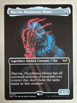MTG / Marvin, Murderous Mimic / DSK / #367 / Regular (Showcase) / Rare / NM - Image 1