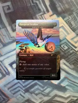 Foil African | European Swallow - Birds of Paradise Monty Python SLD (Scratch) - Image 1