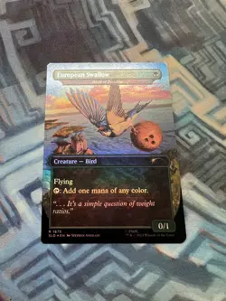 Foil African | European Swallow - Birds of Paradise Monty Python SLD (Scratch) - Image 3