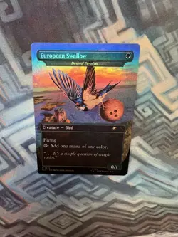 Foil African | European Swallow - Birds of Paradise Monty Python SLD (Scratch) - Image 4