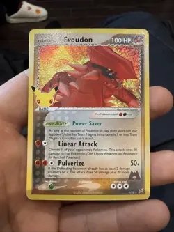 Team Magma's Groudon - 9/95 - Pokemon Celebrations Classic Collection Holo NM - Image 1