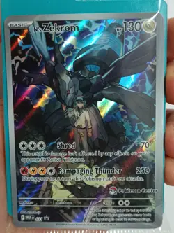 Pokemon TCG - N'S Zekrom Promo 031 - Original & Pokemon Centre Stamped - Image 1
