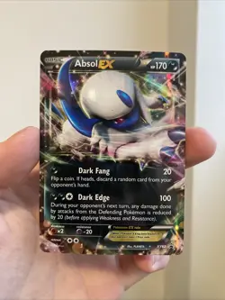Pokemon TCG - Absol EX - XY62 - XY Black Star Promos - LP - Image 1