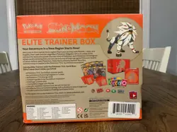 POKEMON SUN AND MOON ELITE SOLGALEO TRAINER BOX ETB TCG SEALED! - Image 2