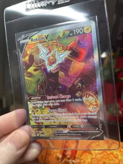 Rotom V (Alternate Full Art) 177/196 Swsh11: Lost Origin Holo, TCG, Nintendo CCG - Image 4
