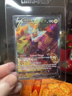 Rotom V (Alternate Full Art) 177/196 Swsh11: Lost Origin Holo, TCG, Nintendo CCG - Image 5