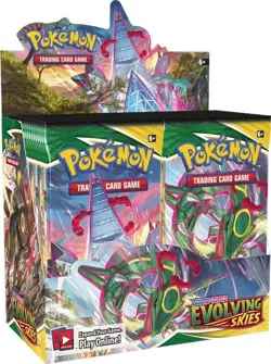 Pokemon Sword & Shield Evolving Skies Booster Box 36 Packs FACTORY - Image 2