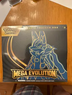 Pokemon Mega Evolution Lucario ETB Elite Trainer Box New/Sealed Fast Shipping - Image 1
