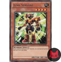 Yugioh Junk Servant EXVC-EN001 Rare 1st Edition NM - Image 1