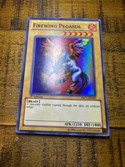 Firewing Pegasus PRC1-EN005 1st Edition Super Rare LP + BONUS - Image 1