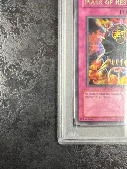 2003 YUGIOH! LON MASK OF RESTRICT LABRYINTH OF NIGHTMARE ULTRA RARE #018💎PSA 10 - Image 4