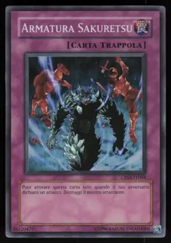 Sakuretsu Armor CP01-IT004 EN004 ITALIAN Super Rare Yu-Gi-Oh #2 - Image 1